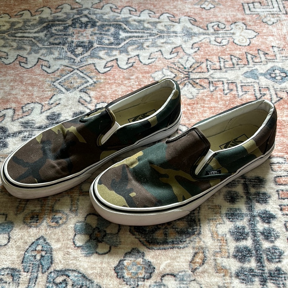 Camo vans